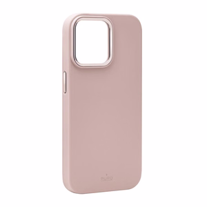 Puro Icon Mag Pro magnētiskais silikona viedtālruņa apvalks iPhone 15 Pro - rozā