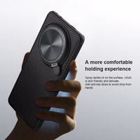 Nillkin CamShield Prop aizsargapvalks viedtālrunim Oppo Find X6 Pro melns