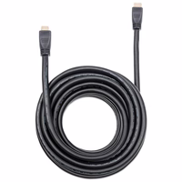Manhattan HDMI 4K@60Hz Cable with Ethernet - CL3 rated, 10m, Suitable for In-Wall use, For ALL 4K & 1080p/HD uses - when upgrading now or have it ready for when you need it, Male to Male, melns, Ultra HD 4k x 2k, Lifetime Warranty, Premium High Speed
