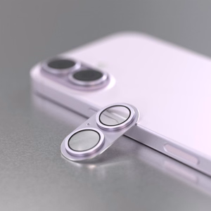 Etteri full camera lens guard for iPhone 17 pink