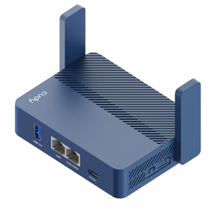 Cudy AX3000 bezvadu maršrutētājs Gigabit Ethernet zils