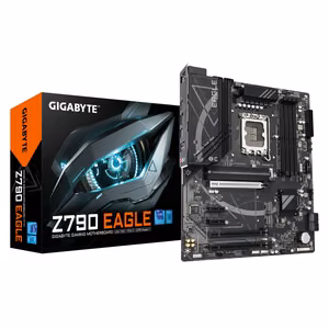 Материнская плата GIGABYTE Z790 Eagle Intel Z790 LGA1700 ATX DDR5 4 слота PCIe M.2 HDMI DisplayPort USB