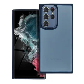 VARIETE viedtālruņa apvalks SAMSUNG S22 Ultra tumši zila