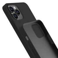 3mk silikona viedtālruņa apvalks iPhone 12 Pro Max - melns