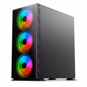 SAVIO Prime X1 ARGB Glass datora korpuss, melns