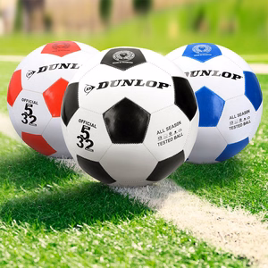 Dunlop futbola bumba, 5. izmērs, sarkana