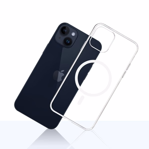 3mk Clear Magnētiskais viedtālruņa apvalks Apple iPhone 14 Plus - Caurspīdīgs