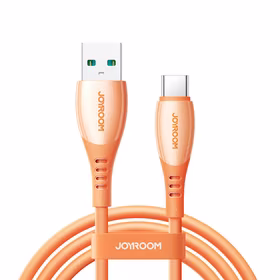 Joyroom S-A59 Vibrant Series 3A USB-A - USB-C Kabelis 1.2m - oranžs