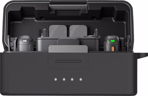PULUZ silikona uzlādes maciņš ar aizsargapvalku DJI Mic 3 (melns)