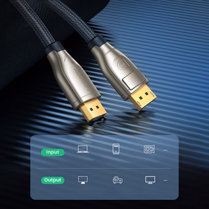 DisplayPort - DisplayPort Ugreen DP112 DP1.4 8K 3m kabelis melns