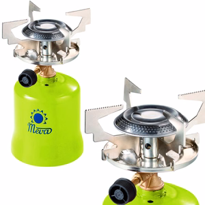 Meva FOCUS tūrisma gāzes plīts caurduramām gāzes kasetnēm, 1,4 kW