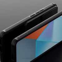 Viedtālruņa apvalks Nillkin CamShield Pro Xiaomi Redmi Note 13 Pro 5G/Poco X6 5G (melns)