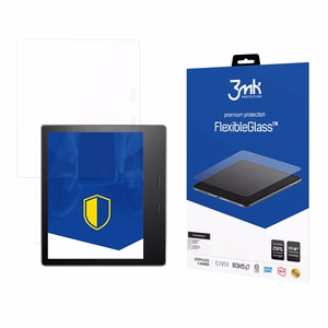 3mk FlexibleGlass (līdz 8.3") – planšetdatora ekrāna aizsargs modelim Amazon Kindle Oasis 2/3