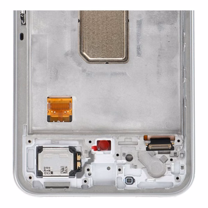 ServicePack LCD displejs SAMSUNG A34 5G A346B sudrabs GH82-31201B