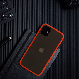 Vennus бампер с цветными кнопками для Samsung Galaxy A20S красный