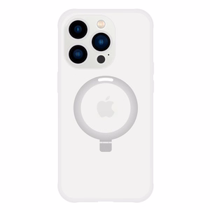 Tel Protect Maģiskais Magnētiskais Viedtālruņa apvalks ar statīvu Iphone 13 Pro sudrabs