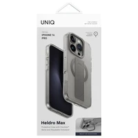 Uniq Heldro Max Magclick uzlādes viedtālruņa apvalks iPhone 16 Pro - caurspīdīgs