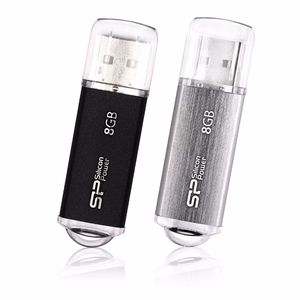 USB флеш-накопитель Silicon Power Ultima-II 8 GB USB Type-A 2.0 Черный