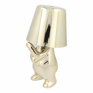 Galda lampa pie gultas GOLD MAN Art Deco stāvošs (versija 3) MLTL