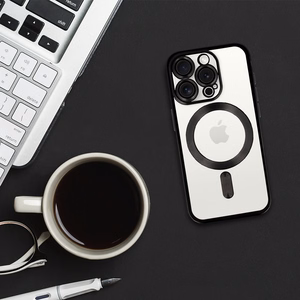 Metallic Magsafe Case for Iphone 17 Air Black