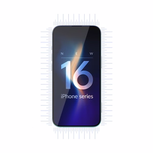 Rūdītais stikls 3mk FlexibleGlass iPhone 16 Plus