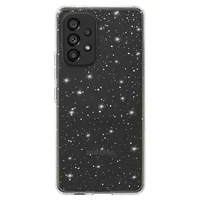 Crystal Glitter viedtālruņa apvalks Samsung Galaxy A23 4G/5G sudraba