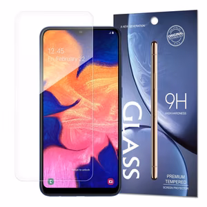 Rūdītais stikls 9H aizsargstikls Samsung Galaxy A10 (iepakojums – aploksne)
