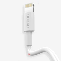 Dudao kabelis USB / Lightning 3A 1m balts (L1L balts)