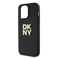 DKNY Viedtālruņa apvalks ar siksniņu un logotipu iPhone 14 Pro - melns