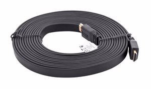 Lanberg CA-HDMI-21CU-0050-BK HDMI kabelis 5 m HDMI Type A (Standard) melns