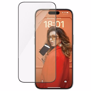 PanzerGlass Ultra-Wide Fit rūdītais stikls ar pozicionētāju iPhone 15 Pro