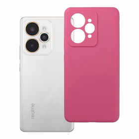 Viedtālruņa apvalks silikona 2 mm REALME 15/15 PRO rozā krāsā