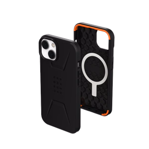 UAG Urban Armor Gear case CIVILIAN compatible with MagSafe for IPHONE 14 Plus black