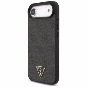 Guess 4G Strap Triangle Logo MagSafe maciņš iPhone 17 Air - melns