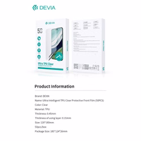 Ploteru plēvju komplekts Devia Ultra Intelligent TPU 50gab