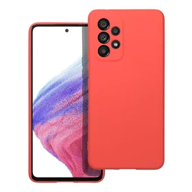 Silikona viedtālruņa apvalks SAMSUNG A53 5G persikāns