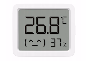 Xiaomi Smart Temperature and Humidity Monitor 3 Mini QBH4312GL – kompakts temperatūras un mitruma monitors, balts