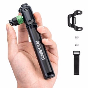 Rockbros HQ-75D-CO2 manuāls alumīnija CO2 pumpis – krāsa: melna
