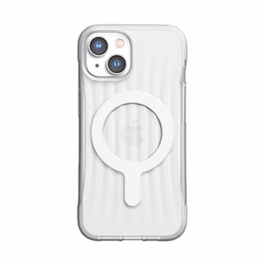 Raptic X-Doria Clutch viedtālruņa apvalks iPhone 14 Plus ar Magnētisko caurspīdīgu aizmugurējo pārklājumu