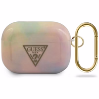 Guess GUACAPTPUMCGG01 AirPods Pro apvalks rozā/rozā Tie & Dye kolekcija