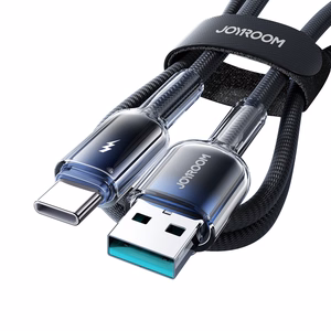 Joyroom USB-A - USB-C kabelis S-A42 3A 1.2m melns