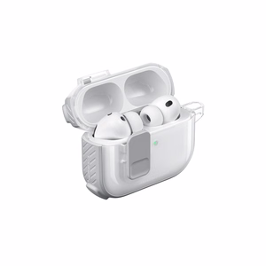 AmazingThing Titan Pro Mag futrālis caurspīdīgs AirPods Pro 3 - Balts