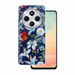 Glow Glam viedtālruņa apvalks Xiaomi Redmi Note 14 Pro 5G (Global) / Note 14 Pro Plus 5G (Global) zils