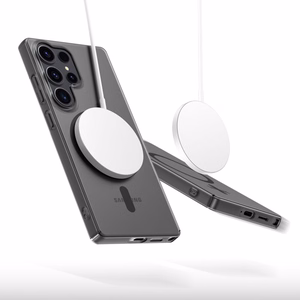 Tech-Protect MagSlim Magnētiskais viedtālruņa apvalks Samsung Galaxy S25 Ultra - Melns