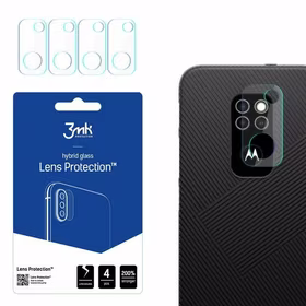 hibrīda stikls 3MK FLEXIBLE GLASS LENS MOTOROLA DEFY 2021 kamerai 4 gab..