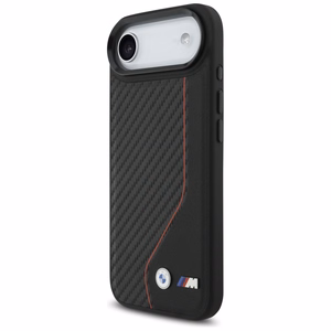 BMW M Carbon Line & Logo Magnētiskais viedtālruņa apvalks iPhone Air - sarkans
