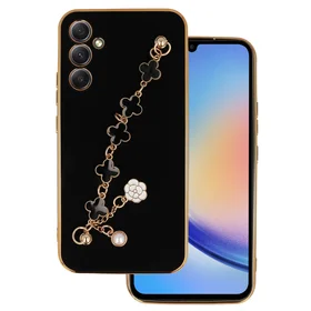 Viedtālruņa apvalks Samsung Galaxy A34 5G dizains 3 melns