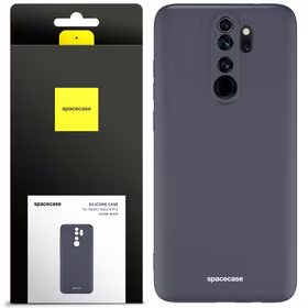Spacecase silikona maciņš Redmi Note 8 Pro melns