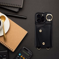 Maciņš WONDER iPhone 16 PRO melns