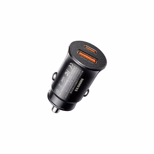 Auto lādētājs Remax RCC358 30W USB-C/USB-A melns